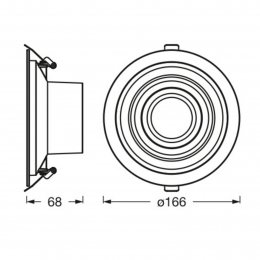 LedvanceDecorFilamentEchoLEDdownlight