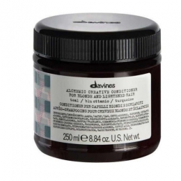 DavinesAlchemicCreativeConditionerForBlondeAndLightenedHair250mlTeal