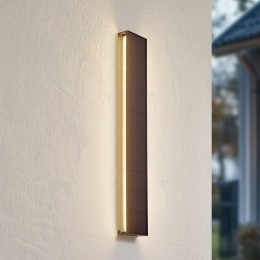 LindbyLEDwandlampopzonne-energieLaarnidimbaarIP54zwart