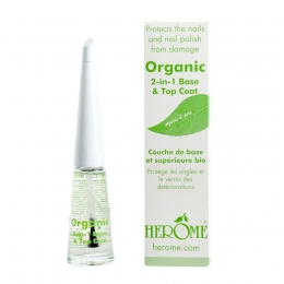 HeromeCosmeticsHandverzorgingOrganicPure2in1BaseTopCoat