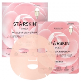 STARSKINCamelliaNourishingBrightening2-StepOilSheetmask