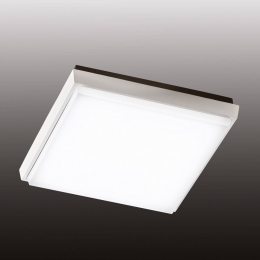 FabasLuceLEDbuitenplafondlampDesdy24x24cmwit