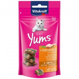 VitakraftCatYumsKip-Kattengras40gr