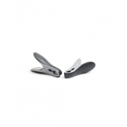 12xBrabantiaWasknijpersBlackGrey8stuks