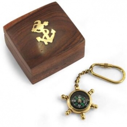 SleutelhangerSignesGrimaltCompassRudderBoxSleutelhangers