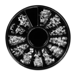 NEONAILNailArtCarouselZilverkleurig