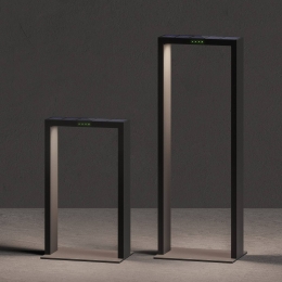 KLEWELEDlampopzonne-energieAXISMINIantraciet40cmaluminiumIP65