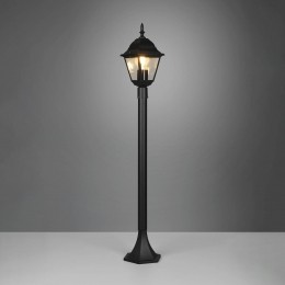 TrioLightingTuinpadverlichtingLivenzazwarthoogte100cmaluminiumIP44