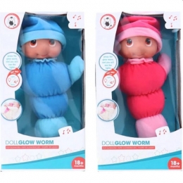 PopGloeiworm28CmMetLichtEnGeluid