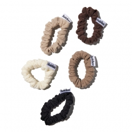 HairlustCottonScrunchiesSmallCoffee