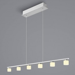 HELLHanglampMilanikkelopaalglas6-lamps