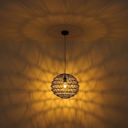 GloboHanglampSennizwart29cm