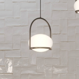 LEDS-C4CocoSinglehanglampzwartwit