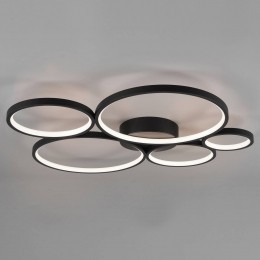 TrioLightingLEDplafondlampRondomatzwart
