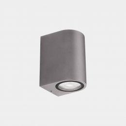 LEDS-C4LEDbuitenwandlampEkoSinglegrijsbreedte7cmaluminium