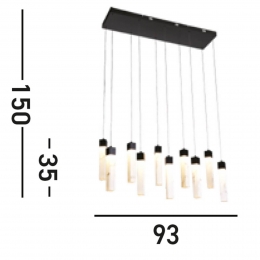 SearchlightMoonbeamLEDhanglamp10-lampszwartwitmetaal