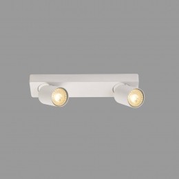 SearchlightSpotplafondlampwit2-lampsaluminiumGU10