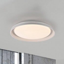 JUSTLIGHTGmbHJUSTLIGHTSatiplafondlampkunststofwit
