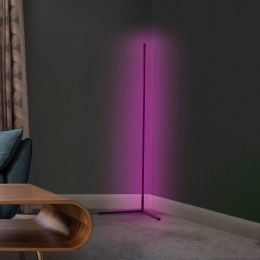 LEDVANCESMARTWiFiFloorCornervloerlampzwart140cm