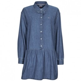 KorteJurkTommyJeansTJWCHAMBRAYSHIRTDRESS