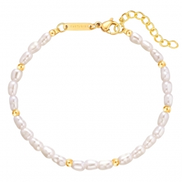 EASTSIDEArmbandvanEdelstaalinGoudkleurig