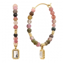 EASTSIDEOorbellenvanEdelstaalinGoudkleurig