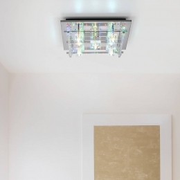 JUSTLIGHTGmbHLEDplafondlampKemal20chroommetRGB