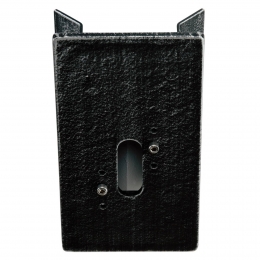 AlbertLeuchtenHoekbevestigingbuitenwandlampenzwart-zilver