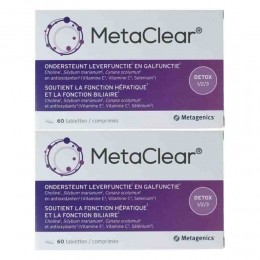 GratisVerzending2xMetagenicsMetaClear60tabletten
