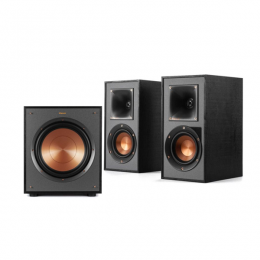 KlipschR-41pmDraadlozeboekenplankspeakersKlipschR-100SWSubwoofer