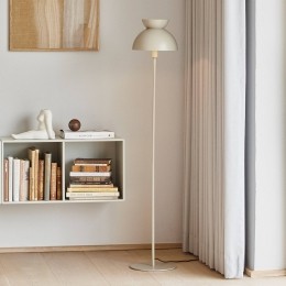 FRANDSENButterflyvloerlampgrijstrapschakelaar