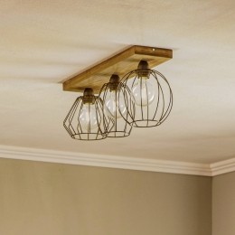 EnvostarVariousplafondlamp3-lampsdennenhout