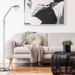 FISCHERHONSELLEDvloerlampPoolTW1-lampnikkel