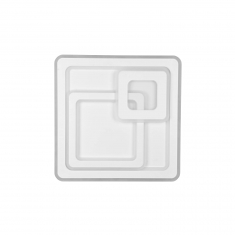 TrioLightingLEDplafondlampMitametafstandsbedieningCCThoekig