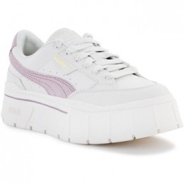 LageSneakersPumaMayzeStackPremiumWhisperWhiteLilac384421-01