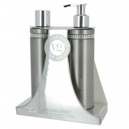 VivianGrayCrystalsinGreyLichaamsverzorgingsset