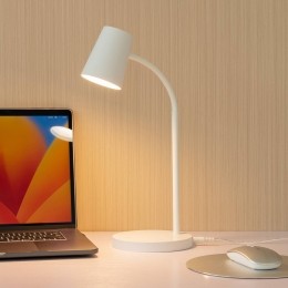 LindbyLEDtafellampAilinahoogte36cmwitdimbaar