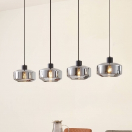 LindbyhanglampHildur4-lamps115cmrookgrijsglas