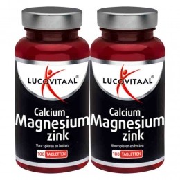 GratisVerzending2xLucovitaalCalciumMagnesiumZink100tabletten