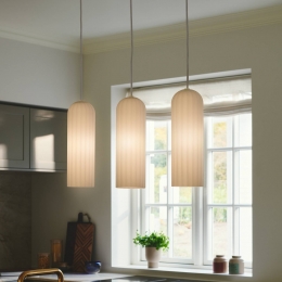 NordluxHanglampMiella3-lampsgeribbeldglasgesatineerdwit
