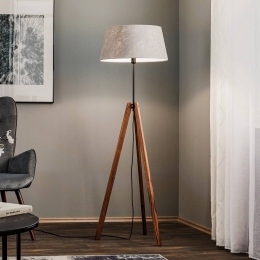 QuitanivloerlampRebadriepootgrijsvilt