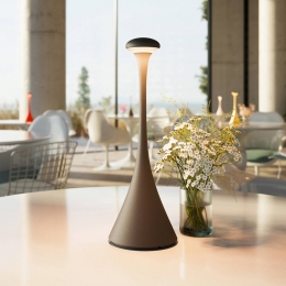 SigorLEDaccu-tafellampNudropIP54grafietgrijs