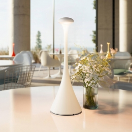 SigorLEDaccu-tafellampNudropIP54sneeuwwit