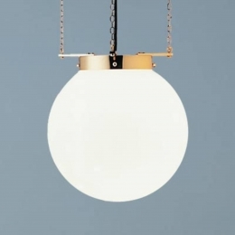 TECNOLUMENHanglampinBauhaus-stijlmessing25cm