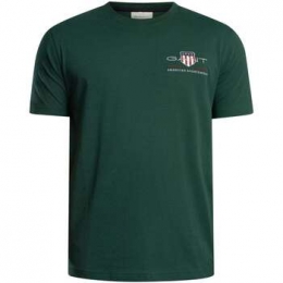 T-shirtKorteMouwGantNormaalArchiefSchildT-shirt