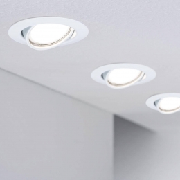 PaulmannBaseinbouwspotinsetvan10wit