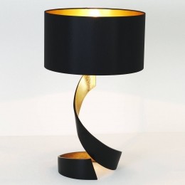 HollnderVorticetafellampzwart-goud