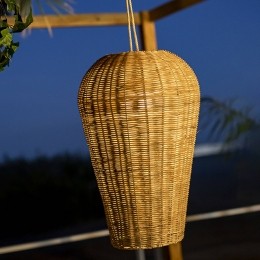 NewgardenSaonaLEDbuitenhanglampvanrotan
