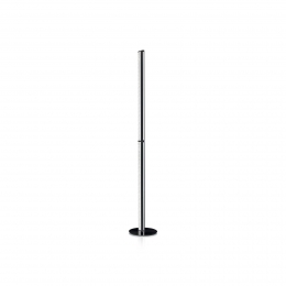 SlampLEDvloerlampModulalineairgeplooidzwart