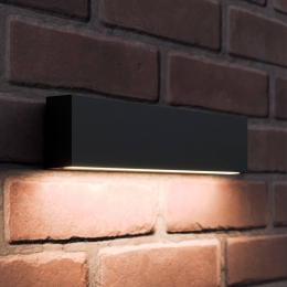 LucandeLEDbuitenwandlampElviraantracietmetaalwarmwitIP65